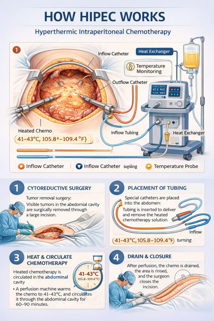 HIPEC in Gynecological Oncology